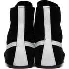 Dries Van Noten Black & White Suede Sneakers