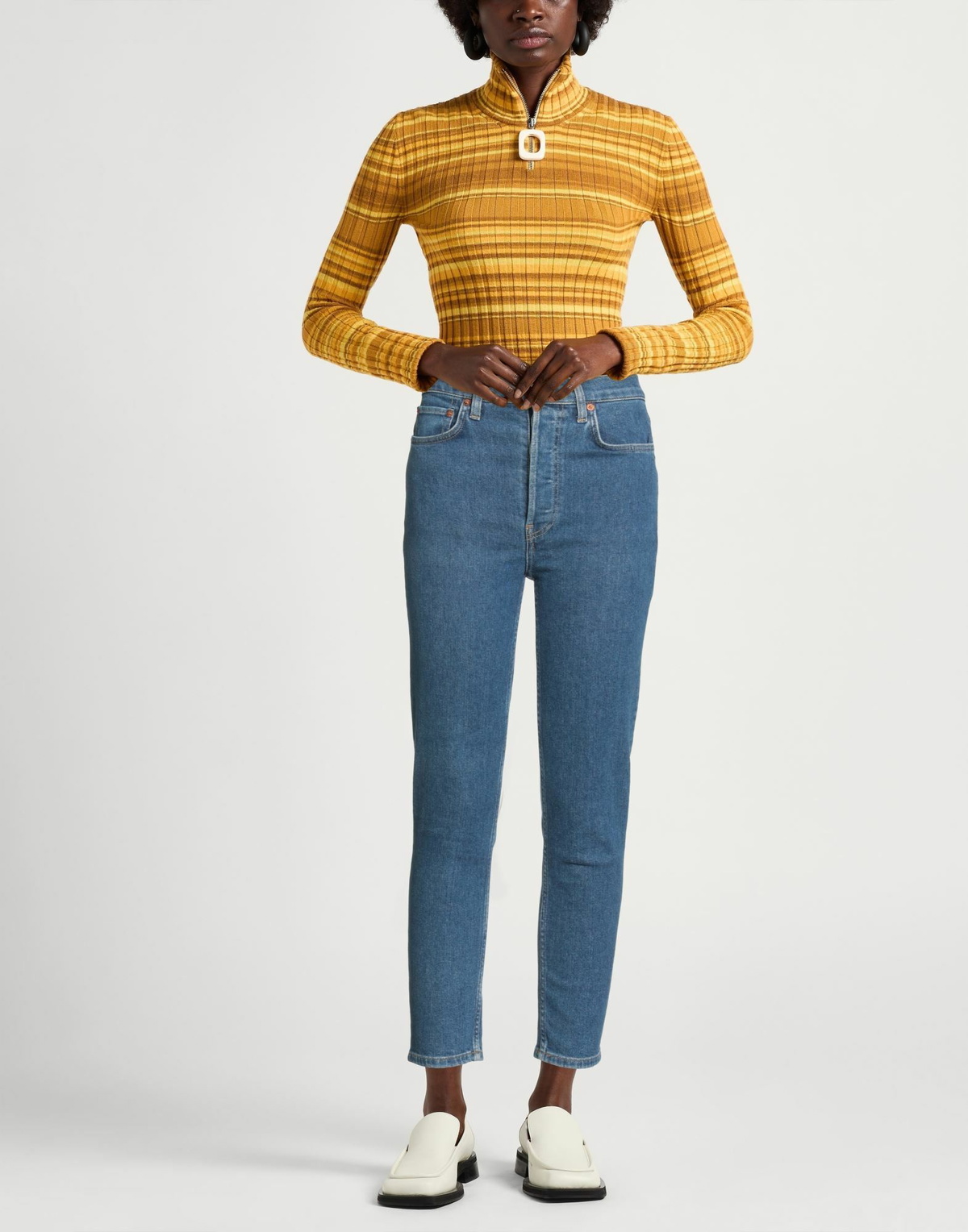 Re/done Womens Jeans in Blue