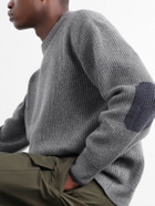 FrizmWORKS - Ribbed Wool-Blend Sweater - Gray