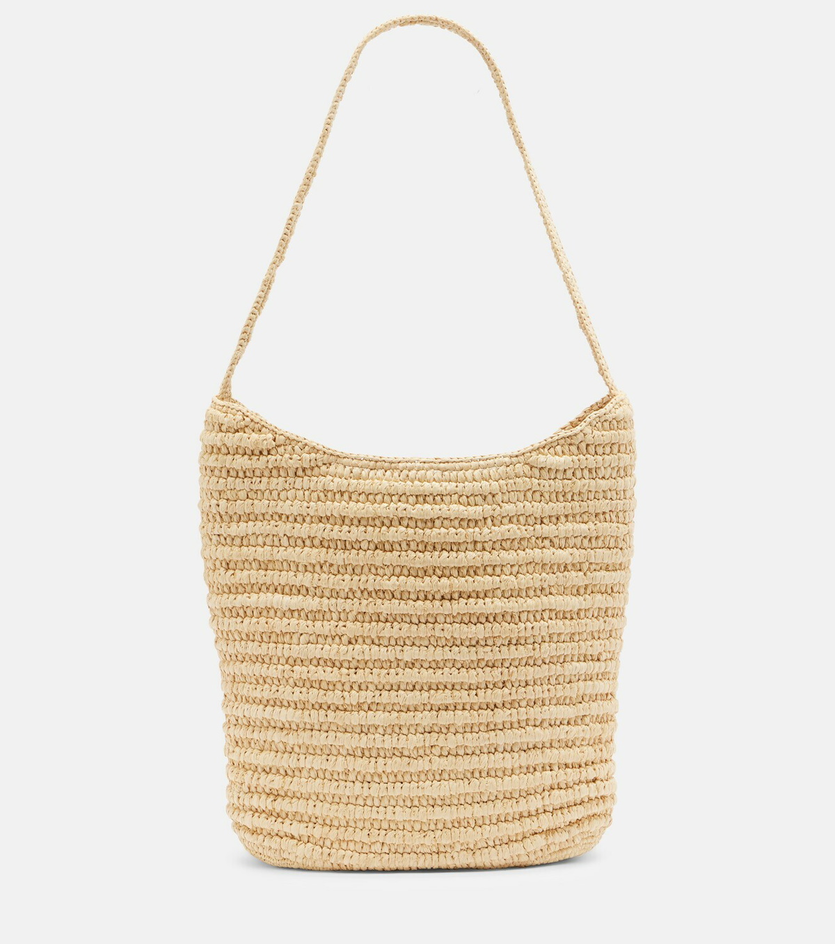 The Row Alma Medium raffia shoulder bag