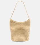 The Row Alma Medium raffia shoulder bag