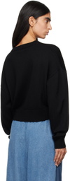 AMIRI Black MA Swirl Sweater