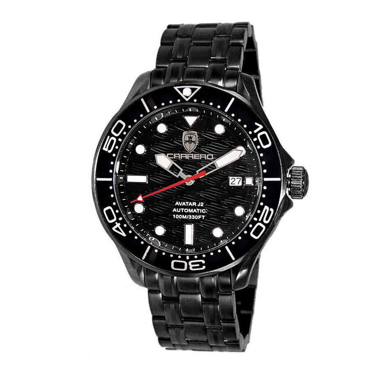 Photo: Torino Carrero Avatar Automatic Black Dial Mens Watch JC1B6161BK