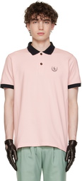 Ernest W. Baker SSENSE Exclusive Pink Cotton Polo