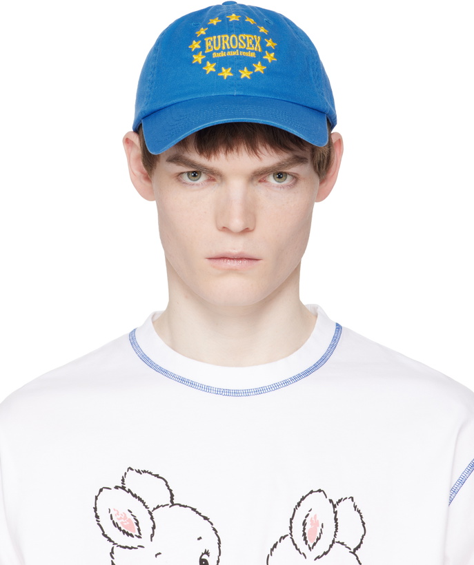 Photo: Carne Bollente Blue 'F*ck & Resist' Cap