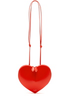 Alaïa Le Coeur Leather Cross-body bag - Red - One Size