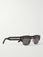 Dior Eyewear - CD Diamond C1U D-Frame Acetate and Silver-Tone Sunglasses