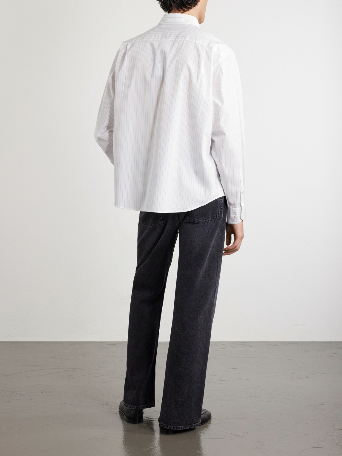 Rag & Bone - Striped Cotton-Poplin Shirt - White