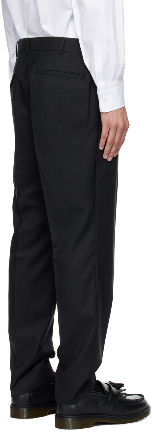 Comme des Garçons Homme Deux Black Wool Trousers