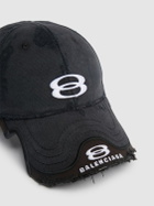 BALENCIAGA Double Unity Cotton Baseball Cap
