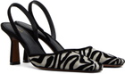 NEOUS Black & White Bella Heels
