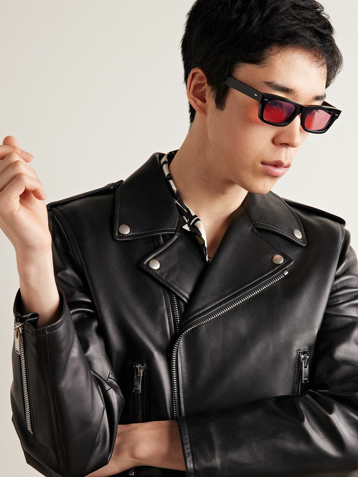Oliver Peoples - Davri Rectangular-Frame Acetate Sunglasses Oliver