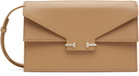 TOM FORD Beige Supple Grain Leather Aube Mini Bag