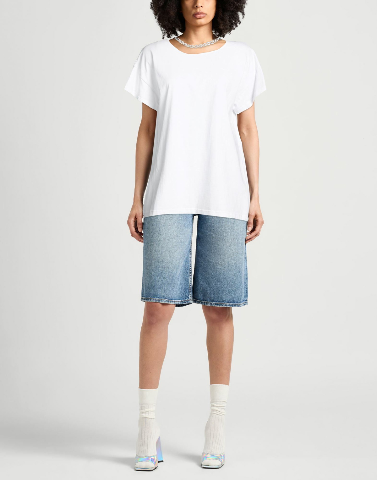 Christopher Kane Womens T-shirt in White