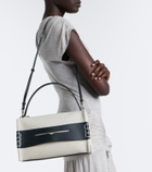 JW Anderson Loafer Medium canvas and leather top-handle bag