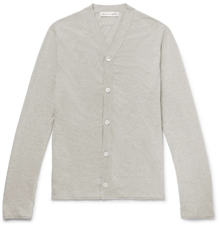 Photo: Comme des Garçons SHIRT - Cotton Cardigan - Men - Light gray