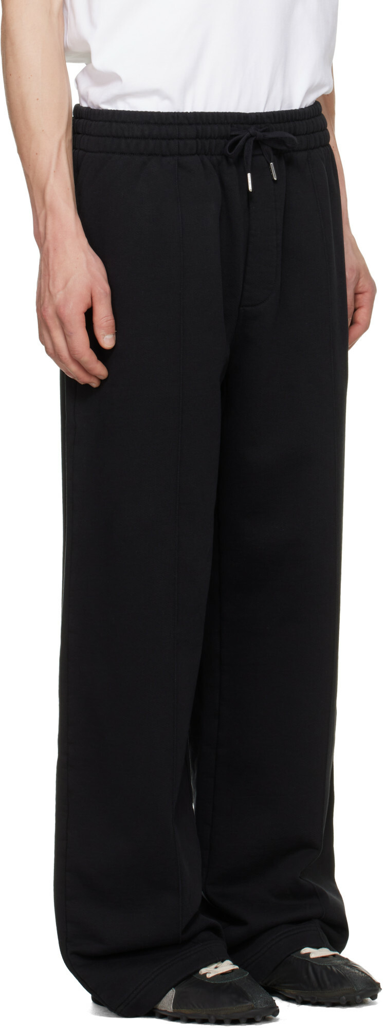 Casablanca Black Embroidered Classic Sweatpants