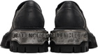 Balenciaga Black Tractor Loafers
