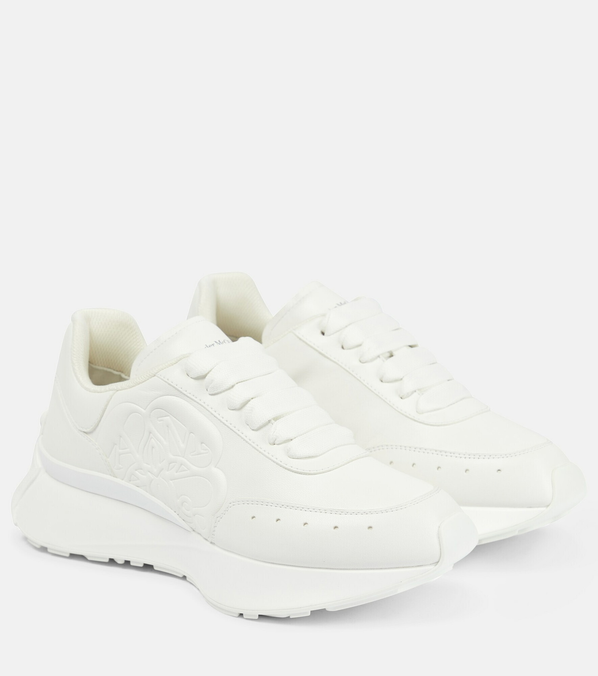 Alexander McQueen - Sprint leather sneakers