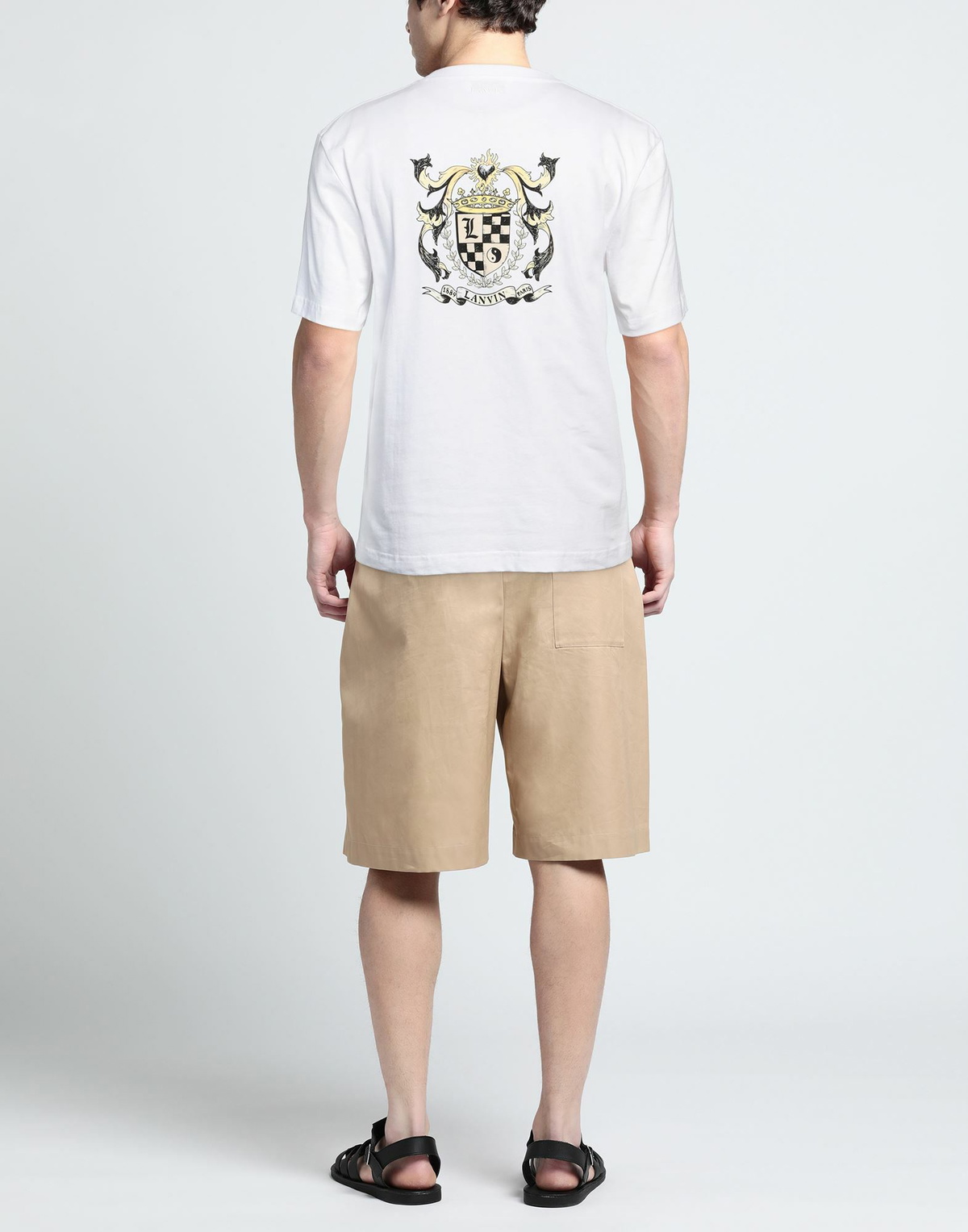 Lanvin Mens T-shirt in White