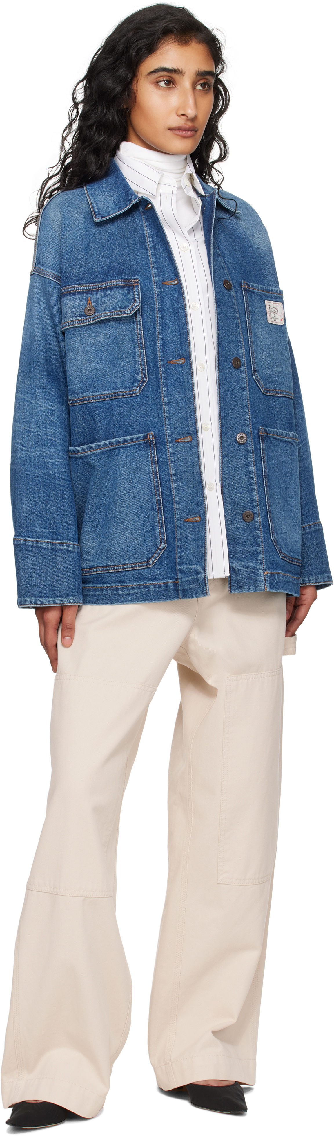 Weekend Max Mara Blue Aligi Denim Jacket