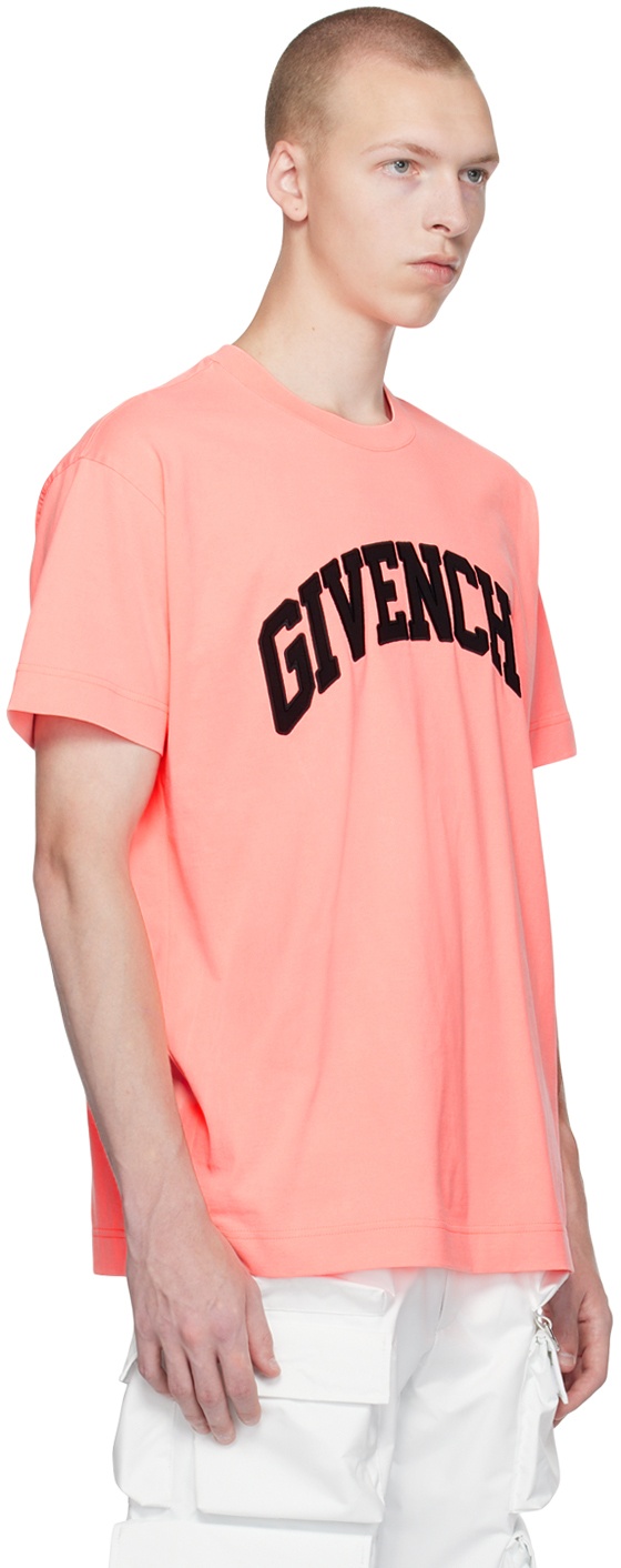 Givenchy Pink College T-Shirt Givenchy