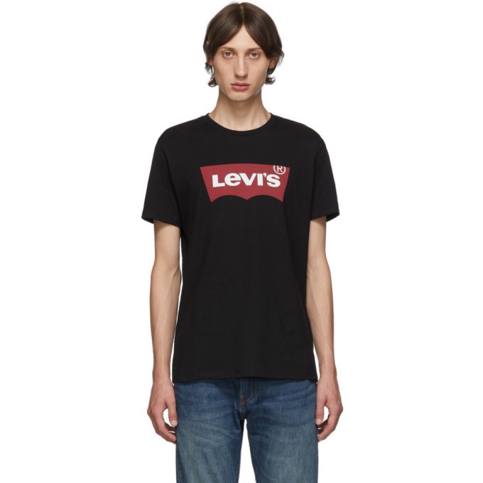 Photo: Levis Black Classic Logo T-Shirt