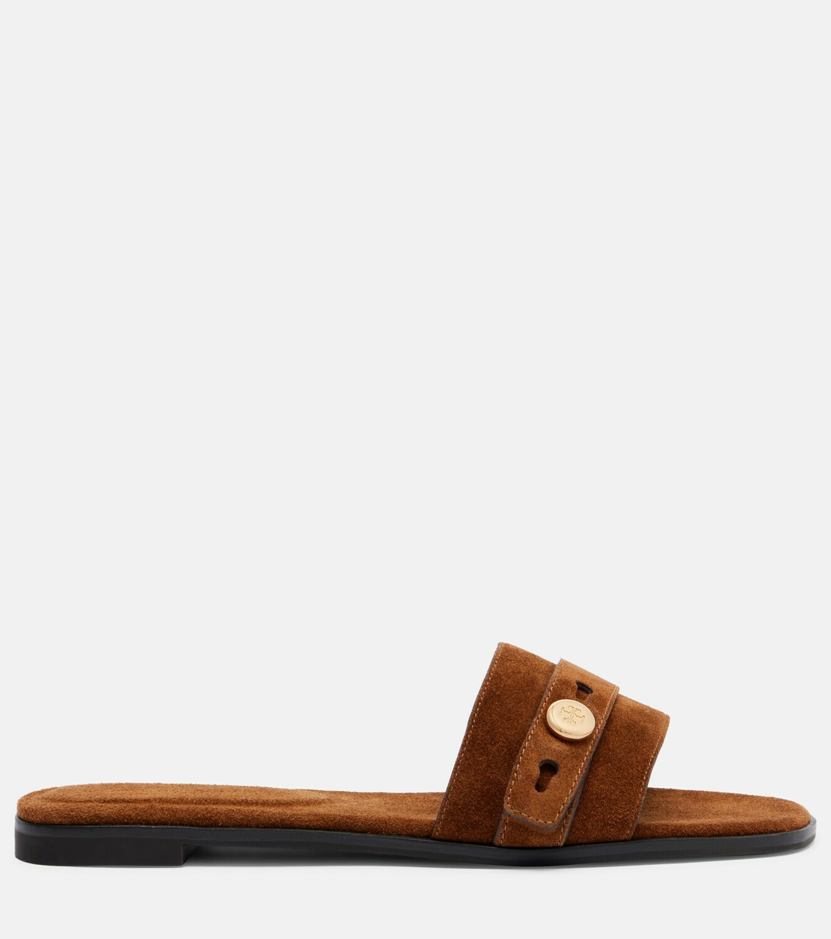 Tory Burch Romy suede slides