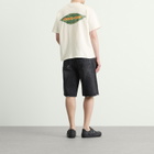 Bram's Fruit Men's Distressed Leaf T-Shirt in Off White