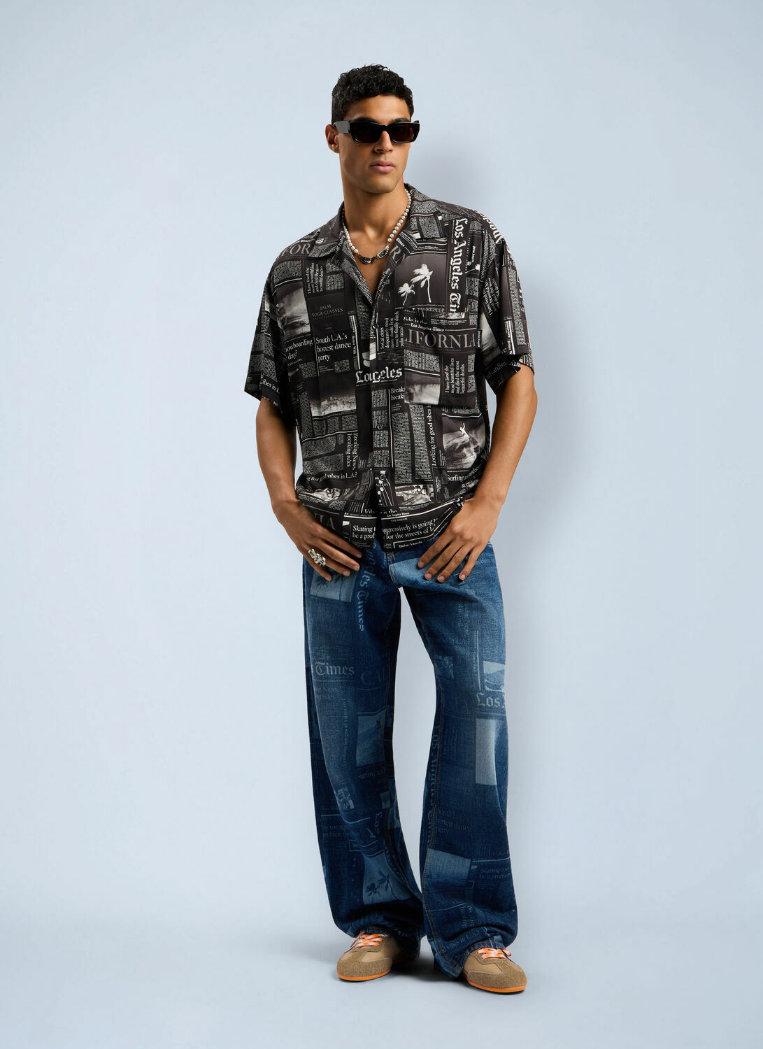 Palm Angels PaxLaTimes Denim Pants