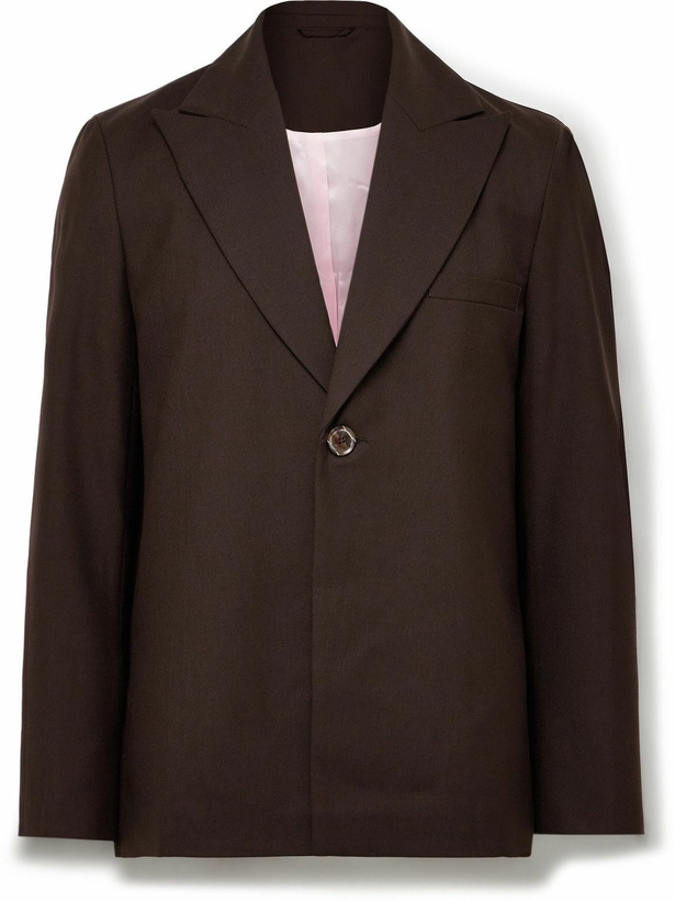 Photo: Séfr - Seydou Twill Blazer - Brown