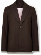 Séfr - Seydou Twill Blazer - Brown