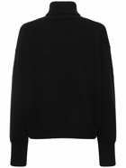KENZO PARIS - Crest Boxy Turtleneck Wool Sweater