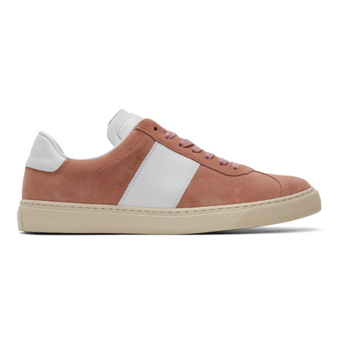 Photo: Paul Smith Pink and White Levon Sneakers