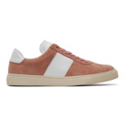 Paul Smith Pink and White Levon Sneakers