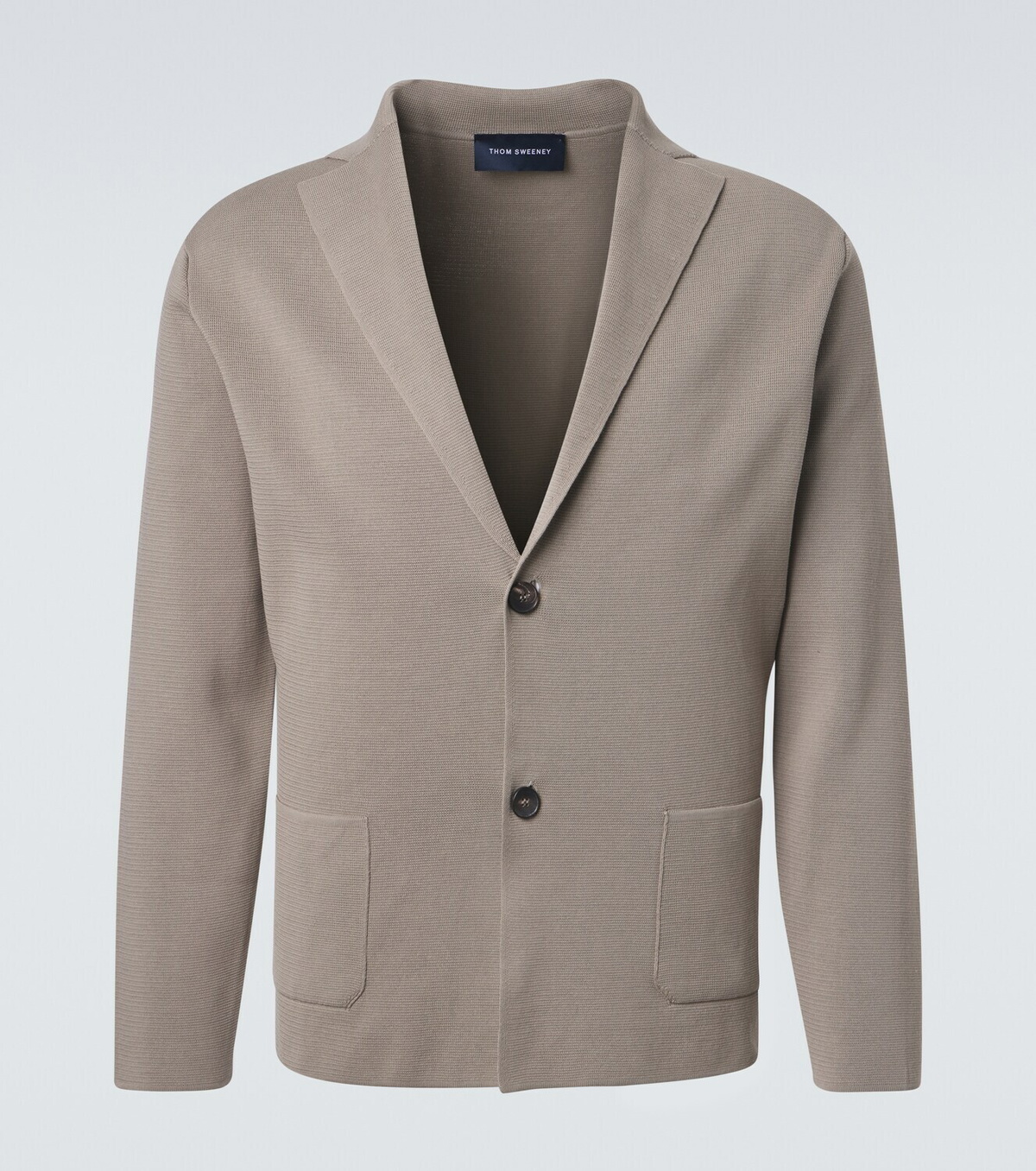 Thom Sweeney Cotton crêpe blazer