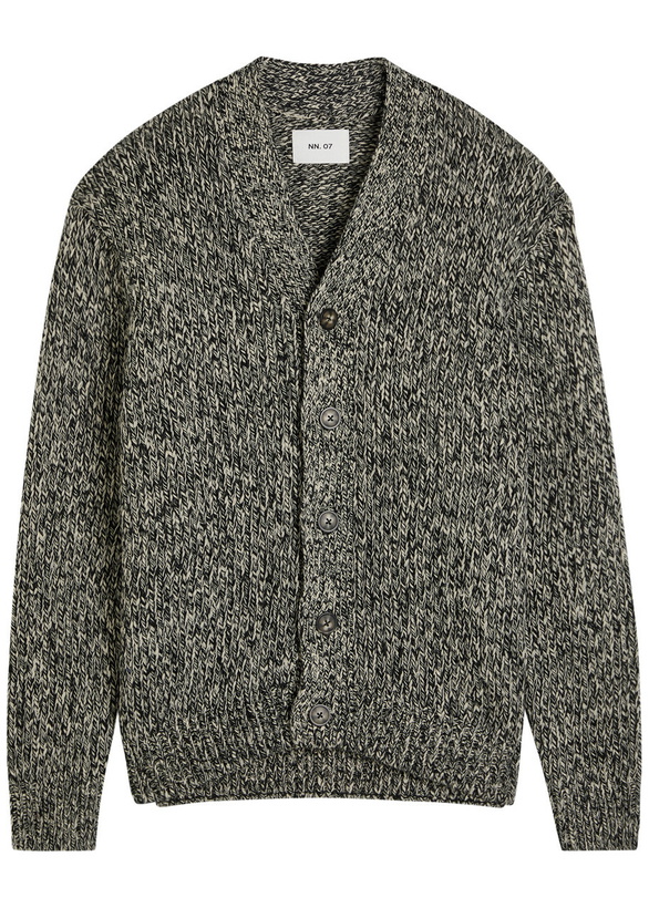 Photo: NN07 Mika Knit Cardigan Black