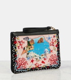Dolce&Gabbana Capri printed canvas pouch