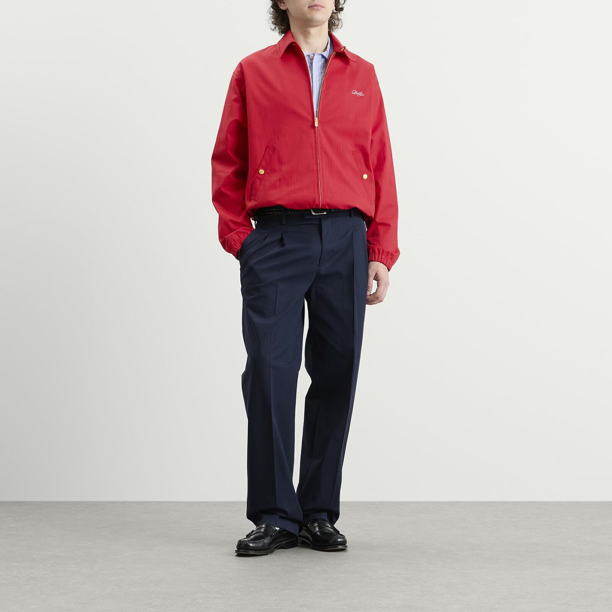 Drôle de Monsieur Men's Drôle Jacket in Red