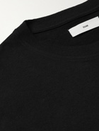 SSAM - Gab Cashmere and Cotton-Blend Jersey T-Shirt - Black