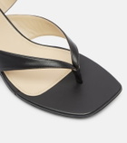 Lemaire Leather slingback thong sandals
