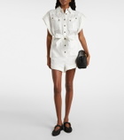 Zimmermann Linen playsuit