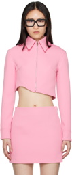 Recto Pink Mica Jacket