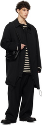 YOHJI YAMAMOTO Black Fluffy S Bag