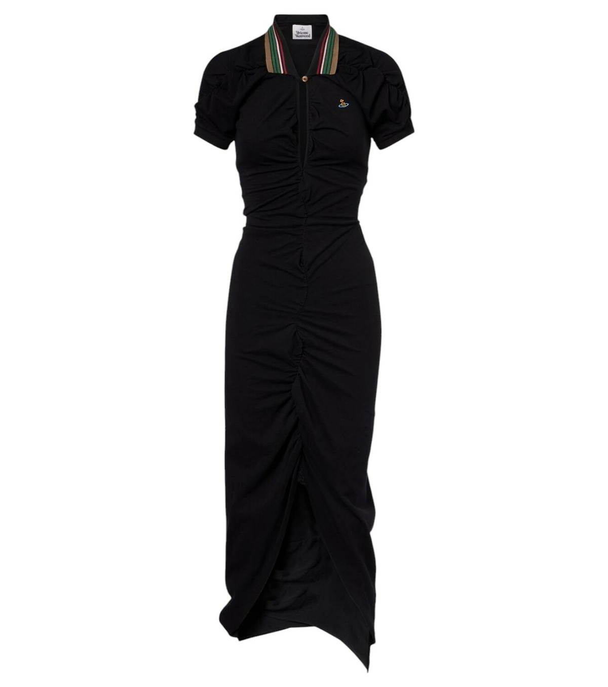 【Vivienne Westwood】プルタータン コットン ミディドレス a157ee3decaee59aa8381eb8ab9743