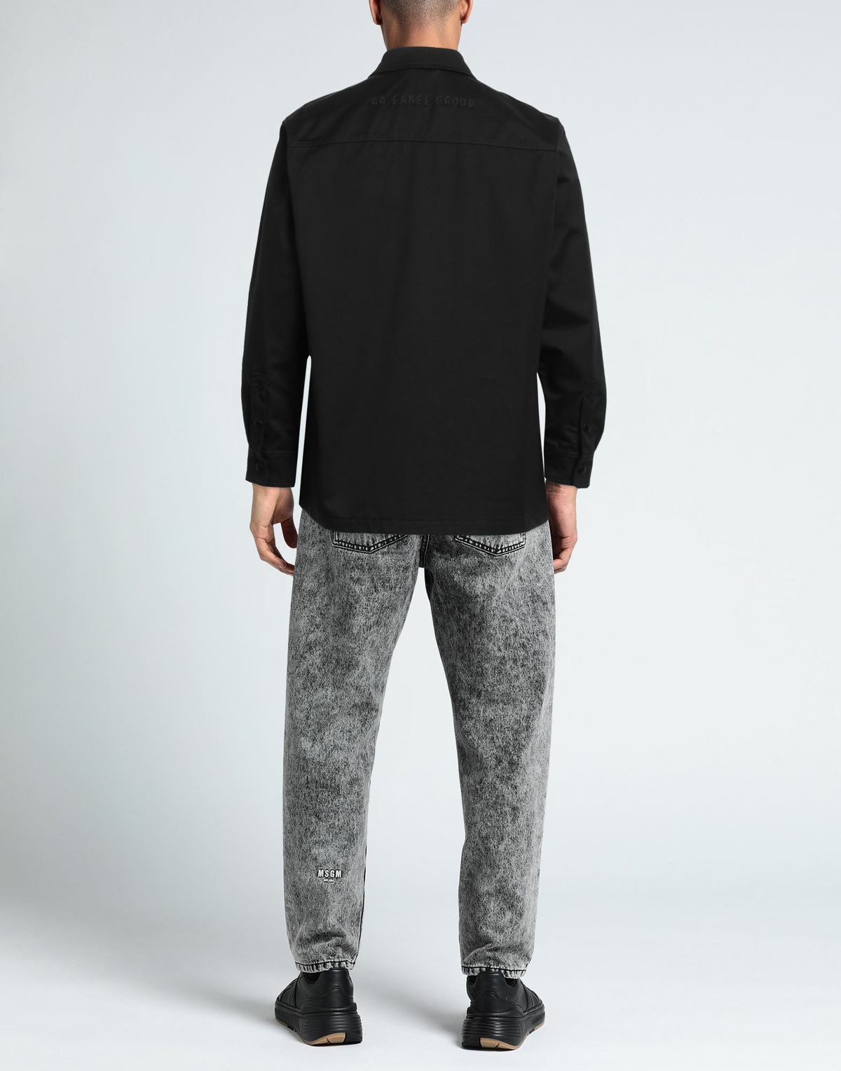 44 Label Group Mens Shirt in Black