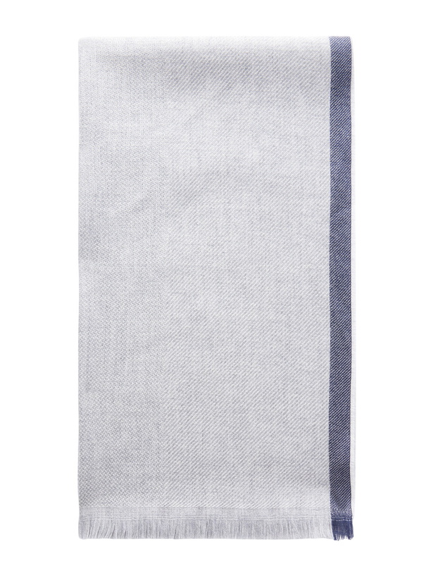 Photo: Brunello Cucinelli - Fringed Wool and Cashmere-Blend Scarf