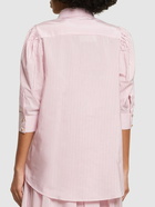 ELIE SAAB - Striped Poplin Shirt