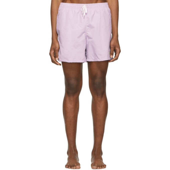 Photo: Bather Purple Solid Swim Shorts
