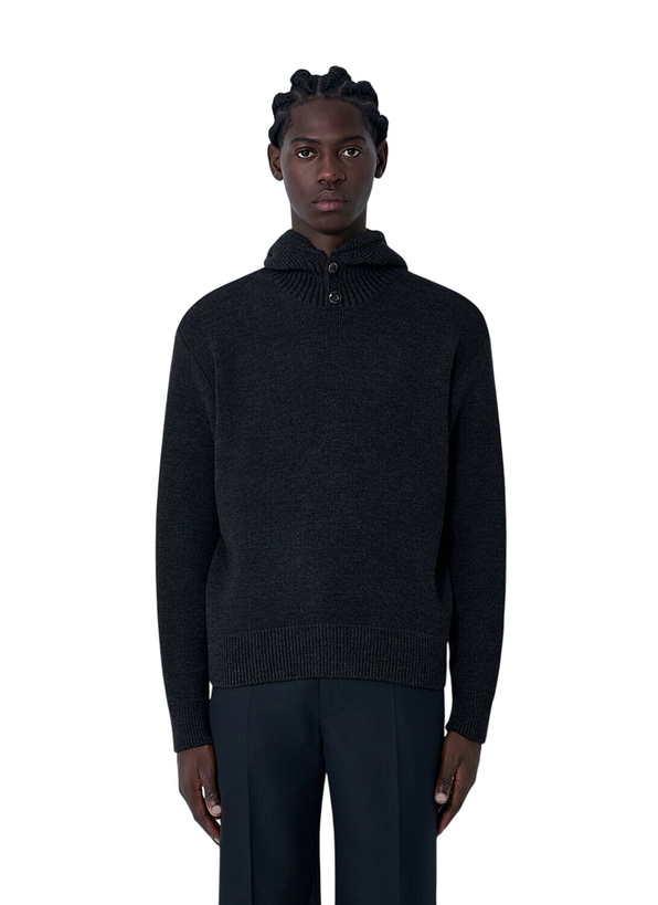 Photo: Lemaire Knitted Hooded Sweatshirt